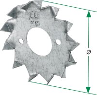 Einpressdübel zweiseitig 50 M12