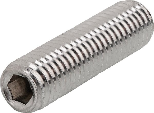 Gewindestift Innensechskant mit Spitze M5x20 A4 VPE 500