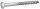Sechskant-Holzschraube 8x80 A4 VPE 100