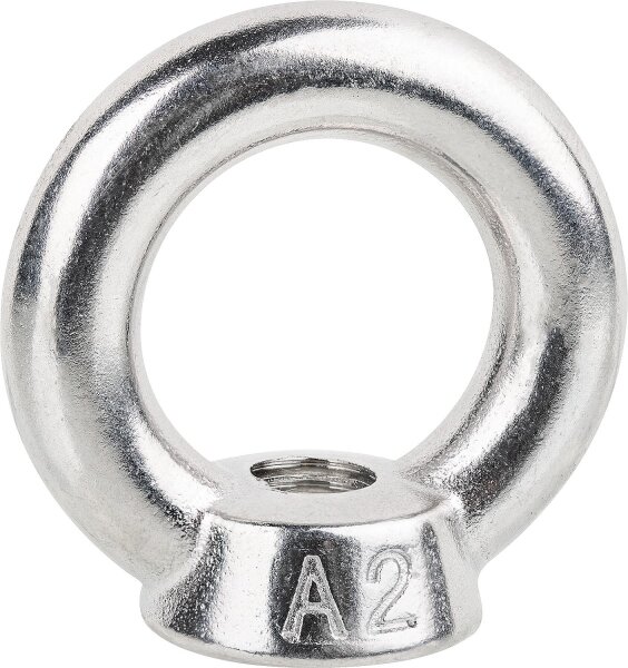 Ringmutter M6 A2 VPE 25
