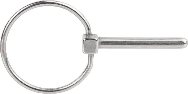 Klappsplint mit Ring 49,6mm x 4,4mm A4 VPE 10