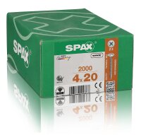 Rückwandkopfschraube Spax Wirox Vollgewinde,...