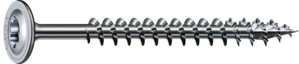 Tellerkopfschraube SPAX® WIROX® Vollgewinde T - STAR Plus ø 6,0 x 80 mm, VPE 100 Stück