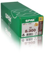 Zylinderkopfschraube SPAX® WIROX® Vollgewinde T - STAR Plus ø 8,0 x 200mm, VPE 50 Stück