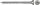 Senkkopfschraube Power-Fast 4,0x40 SK A2 TG TX, VPE 200