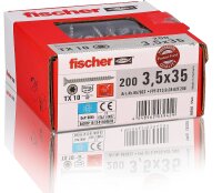 Senkkopfschraube Power-Fast 3,5x20 SK A2 VG TX, VPE 300