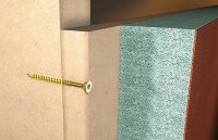 MDF-Plattenschrauben 4,0x50 SK gevz TG VPE 200