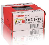 Dielenschrauben 3,5x45 SK gevz TG TX VPE 200