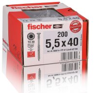 Terrassenschrauben Power-Fast 5,5x60 SK A2 TX VPE 200
