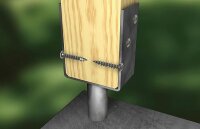 Pfostenschrauben 7,0x40 Zentrierk. A2 VG TC VPE 50