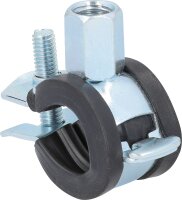 Gelenkrohrschelle 1/2" M8/M10, verzinkt Spannbereich...