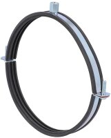 Lüftungsschelle M8/M10, verzinkt Rohr-Ø NW 280