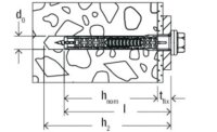 Langschaftdübel Fischer DuoXpand Sechskant 10x80 FUS VPE: 50