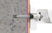 Waschtischbefestigung Fischer WST KLIK 120 Plus