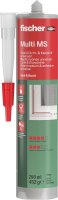 Dicht- und Bauklebstoff Fischer Multi MS grau, 290 ml