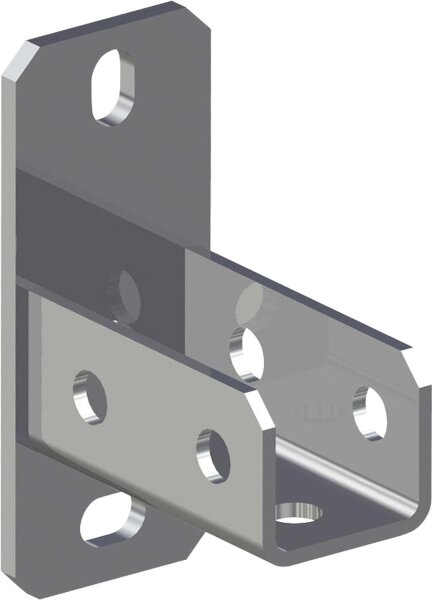 Sattelflansch SFL 41 A4 Edelstahl passend zu Profil: 41