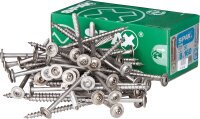 Tellerkopfschraube SPAX® Edelstahl A2 Teilgewinde T - STAR Plus ø 8,0 x 160 mm, VPE 50 Stück