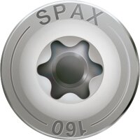 Halbrundkopfschraube SPAX® Edelstahl A2 Vollgewinde T - STAR Plus Ø 5,0 x 40 mm, VPE 200 Stück