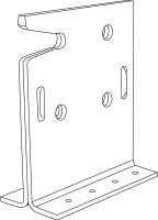 Balkenträger (2-reihig) feuerverzinkt (tzn) 90 x 103
