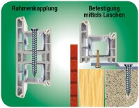 Zylinderkopfschrauben SPAX® WIROX® Vollgewinde für Holzrahmen ø 7,5 x 60 mm, VPE 100 Stück