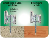 Zylinderkopfschrauben SPAX® WIROX® Vollgewinde für Holzrahmen ø 7,5 x 120 mm, VPE 100 Stück