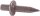 Einschlagnagel mit breitem Kragen, Ø 4,0/22 mm, VPE = 200 Stück