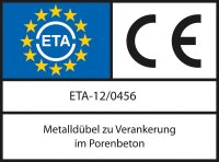 Porenbetonanker FPX M8, VPE = 25 Stück