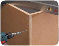 Senkkopfschraube SPAX® WIROX® mit Frässenkkopf und Teilgewinde ø 3,5 x 45 mm, VPE 200 Stück