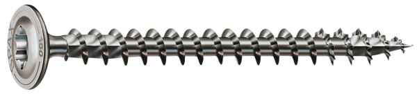 Tellerkopfschraube SPAX® Edelstahl A2 Teilgewinde T - STAR Plus ø 6,0 x 60 mm, VPE 100 Stück