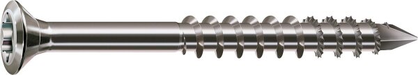 Linsenkopfschraube SPAX® Edelstahl A2 Teilgewinde T - STAR Plus ø 4,0 x 40 mm, VPE 100 Stück