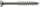 Linsenkopfschraube SPAX® Edelstahl A2 Teilgewinde T - STAR Plus ø 4,0 x 40 mm, VPE 100 Stück