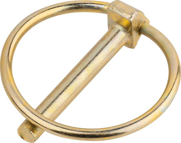 Klappsplinte d=4,5mm, verzinkt, VPE = 100 Stück