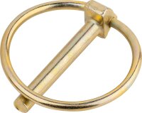 Klappsplinte d=4,5mm, verzinkt, VPE = 100 Stück