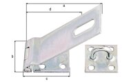 Überfalle Sicherheitsaus- führung, 153mm,...