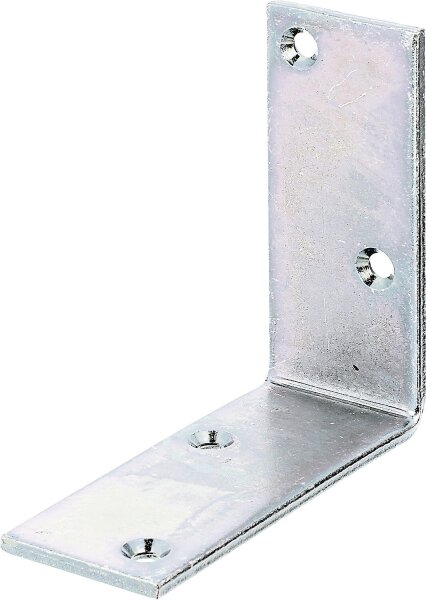 Balkenwinkel, 100x100x40mm galvanisch verzinkt, dickschichtpassiviert