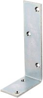 Balkenwinkel, 40x80x30mm, galvanisch verzinkt, dickschichtpassiviert.