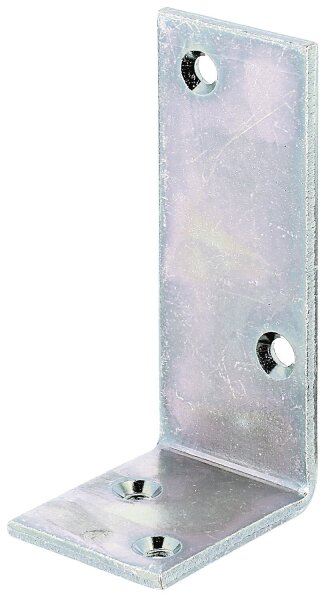 Balkenwinkel, 50x100x40mm, galvanisch verzinkt, dickschichtpassiviert