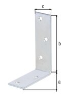 Balkenwinkel, 75x100x30mm, galv. verzinkt