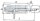 Bolzenriegel mit Schlaufe, 210x70mm, feuerverzinkt