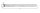 Ladenband gerade / abgerundet 500 x 40 mm, ø 13 mm, galvanisch verzinkt