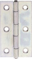 Scharnier, 60x34x1mm sendzimirverzinkt