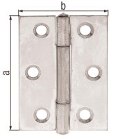 Scharnier, 51x37x1mm sendzimirverzinkt