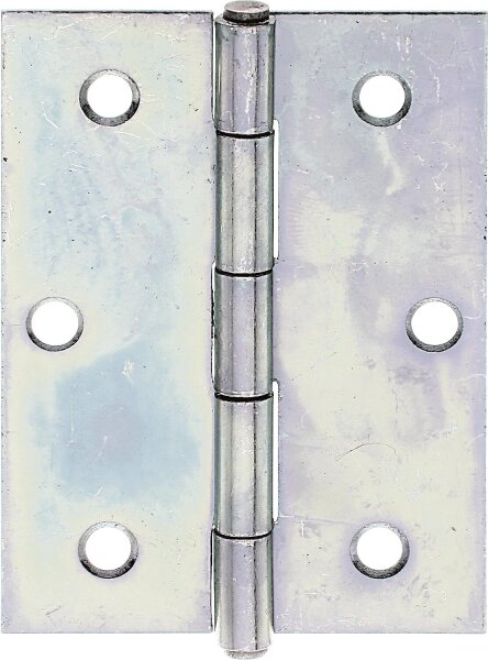 Scharnier, 80x58x1,5mm sendzimirverzinkt