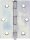 Scharnier, 80x58x1,5mm sendzimirverzinkt