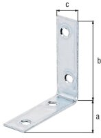 Stuhlwinkel, 50x50x15mm sendzimirverzinkt