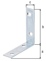 Stuhlwinkel, 60x60x16mm sendzimirverzinkt
