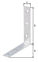 Stuhlwinkel, 100x100x19mm sendzimirverzinkt