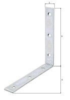 Stuhlwinkel, 150x150x25mm galv. verzinkt