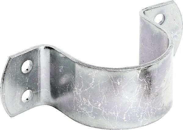 Rohrschelle für ø 57,0 mm und 2 1/4", 40 mm breit, galvanisch verzinkt, dickschichtpassiviert
