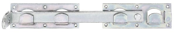 Doppeltorüberwurf, 423x70mm galvanisch verzinkt, dickschichtpassiviert
